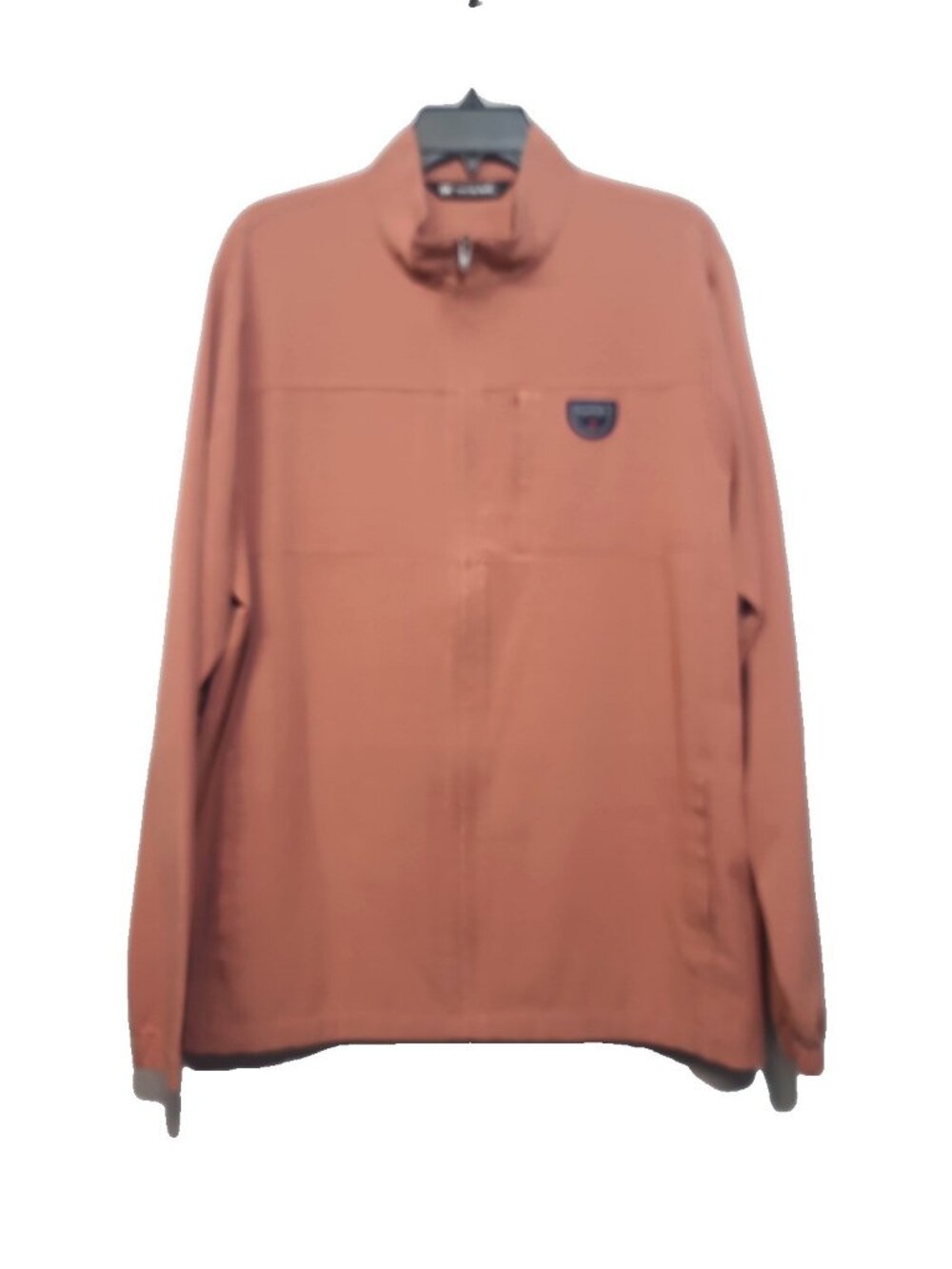 TravisMathew Quick Call Full Zip Jacket L Orange